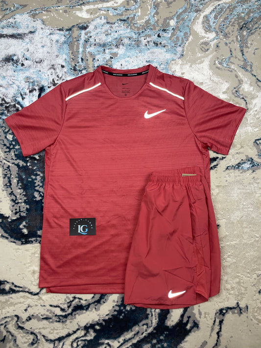 NIKE MILER T-SHIRT ADOBE & ADOBE CHALLENGER SHORTS SET